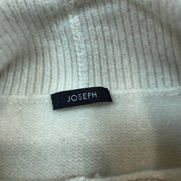 Joseph High Neck Soft Merino Wool Seam Turtleneck Sweater Women's M - Picture 4 of 10